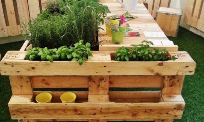 Orto urbano diy 4 idee per un mini giardino for Sassi per fioriere