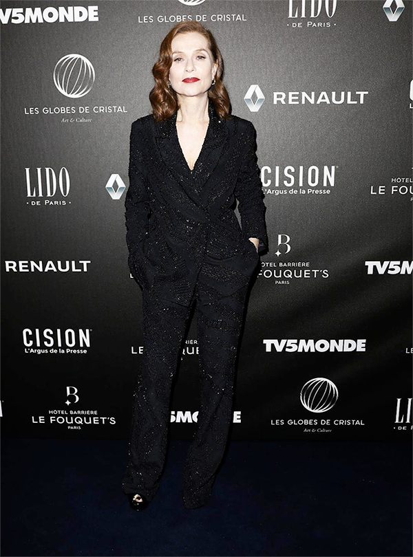 Isabelle Huppert in Roberto Cavalli Couture