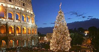 Roma. Festa di Natale