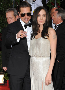 Angelina Jolie  e Bradd Pitt