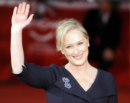 Maryl Streep al Festival di Roma