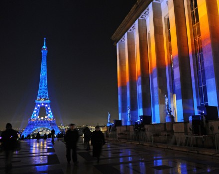 Tour Eiffel illuminata Parigi