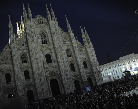 Evento Costume National, Duomo di Milano