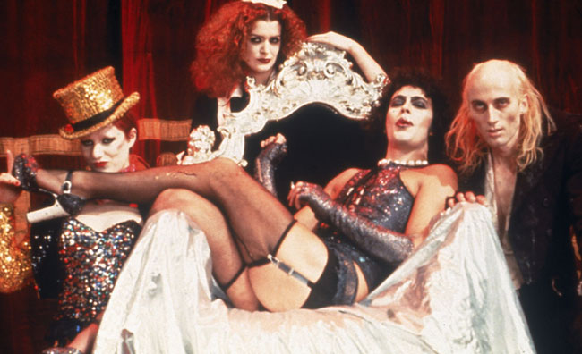 Patricia Quinn e Tim Curry in The Rocky Horror Picture Show