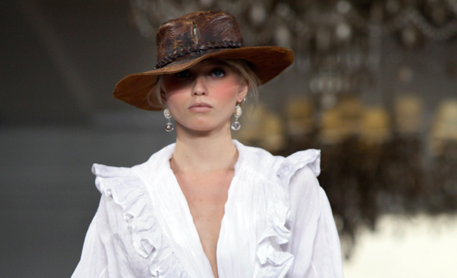 Le cowgirl di Ralph Lauren a New York