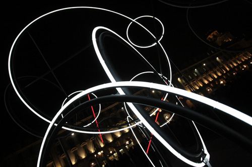 Torino illuminata dalle Luci d'artista