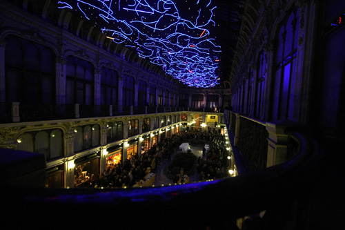 Torino illuminata dalle Luci d'artista