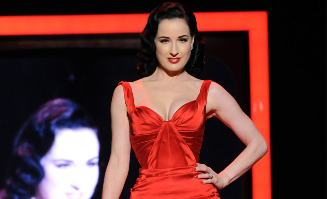 Dita Von Teese, Heart Truth Red Dress Collection 2011