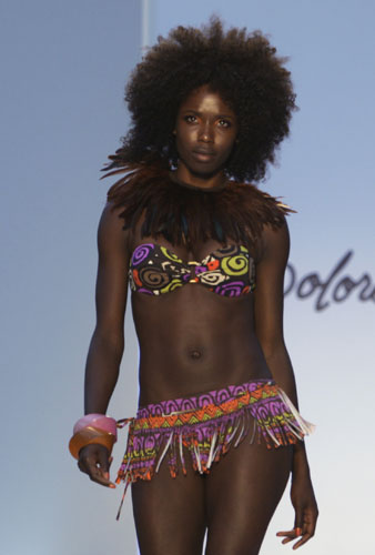Bikini tribale Dolores Cortes Primavera Estate 2012