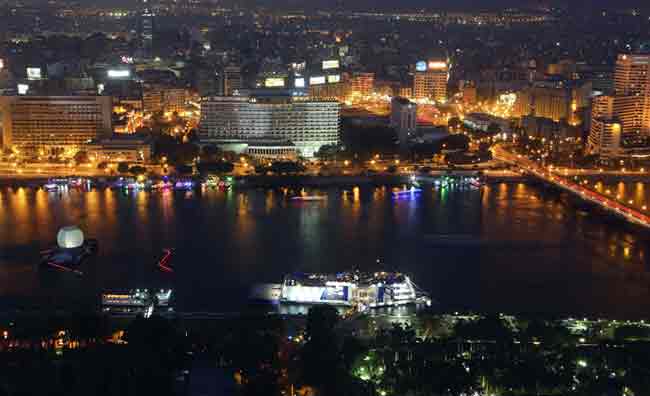 Il Cairo veduta notturna