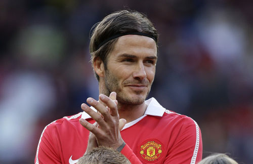 David Beckham in partita