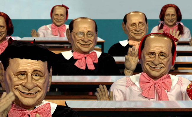 Maschere Berlusconi