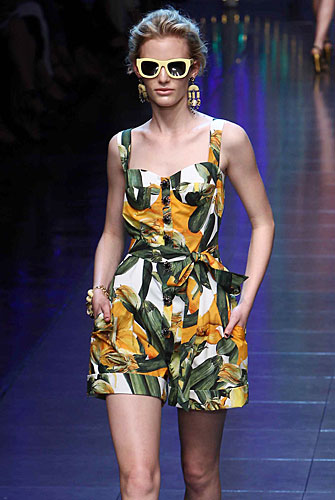 Dolce &amp; Gabbana: Occhiali sole - tuta corta