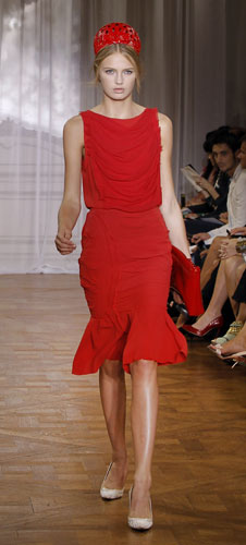 Nina Ricci, abito rosso