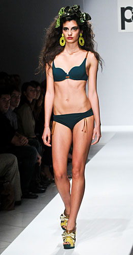 Parah: Bikini Verde scuro - Scarpe Tacco alto