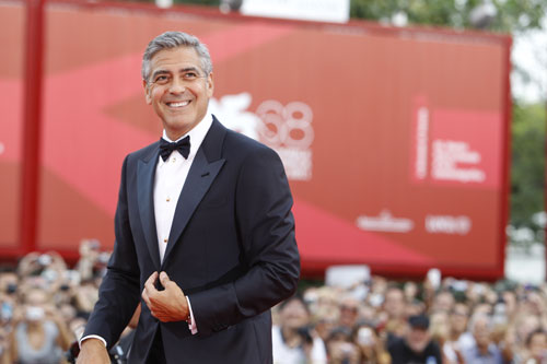 George Clooney a Venezia