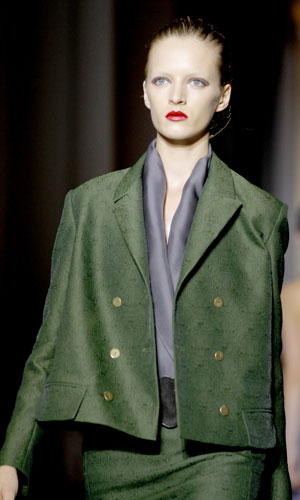 Yves Saint Laurent, giacca verde