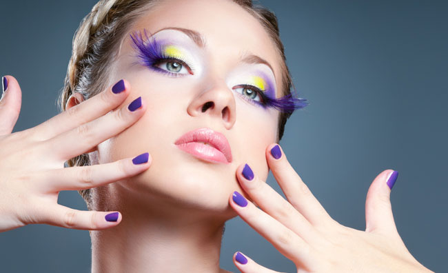 Ciglia finte - make up