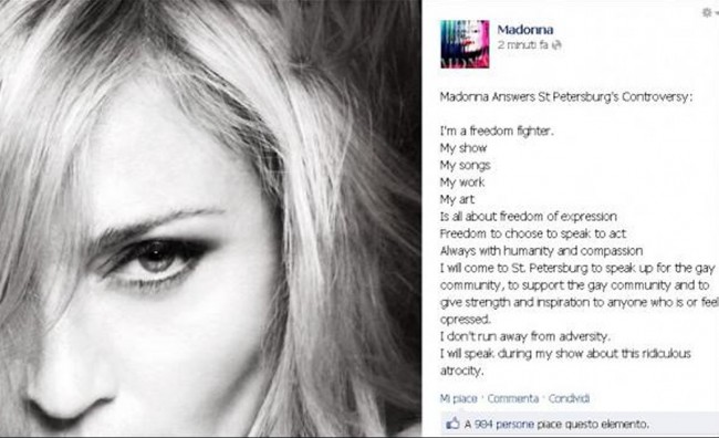 Madonna - Facebook