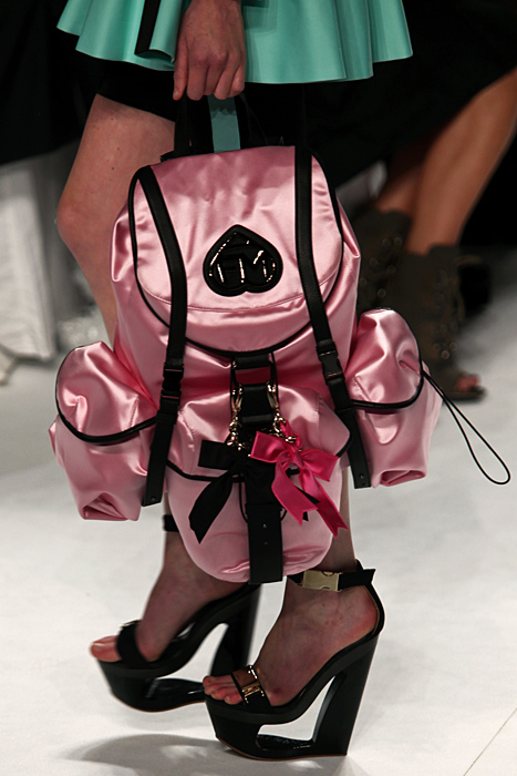 Scarpe e borsa rosa Frankie Morello