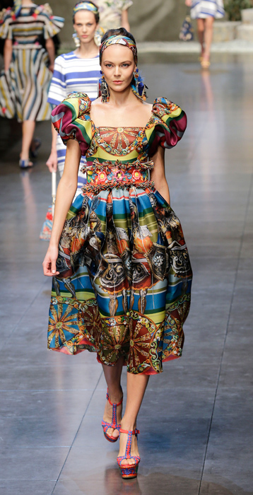 Sfilata Dolce&amp;Gabbana Primavera Estate 2013