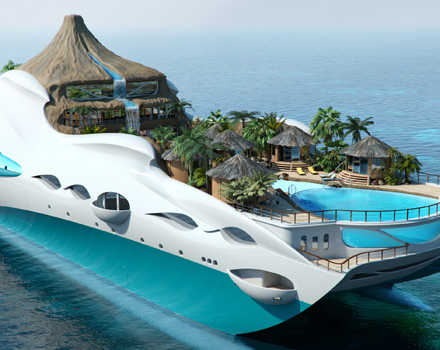 Tropical Island Paradise - Yacht