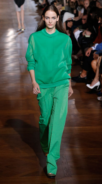 Stella McCartney - maglia con pantaloni verdi