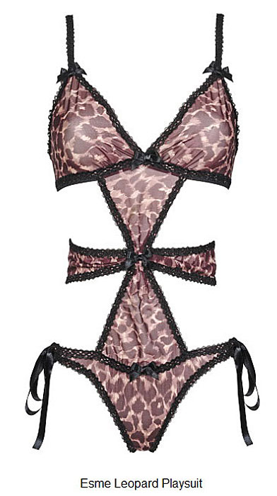 Body intimo maculato Agent Provocateur