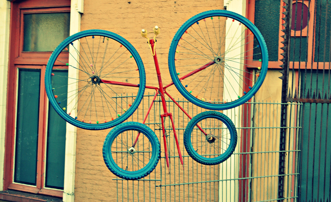 Le biciclette-insetto di Amsterdam
