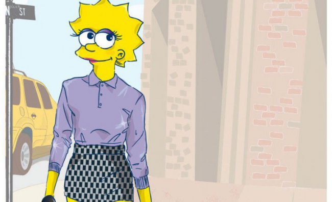Lisa Simpson by Marc Jacobs