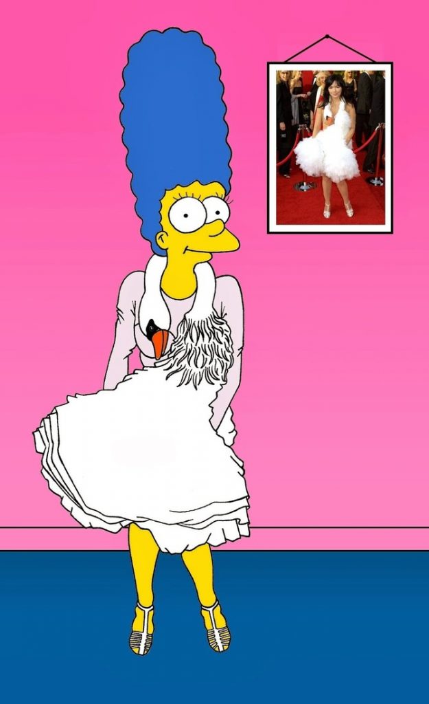 Marge Simpson come Bjork