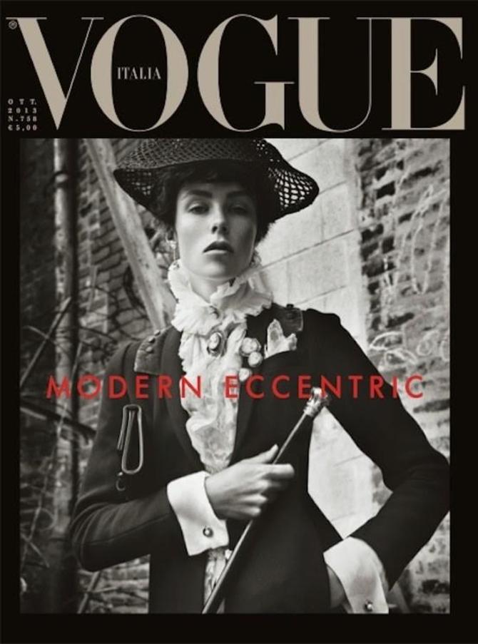 Edie Campbell su Vogue