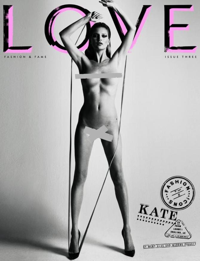Kate Moss su Love