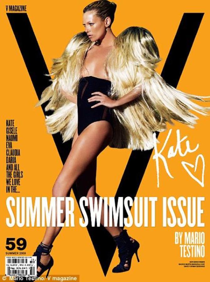 Kate Moss su V Magazine