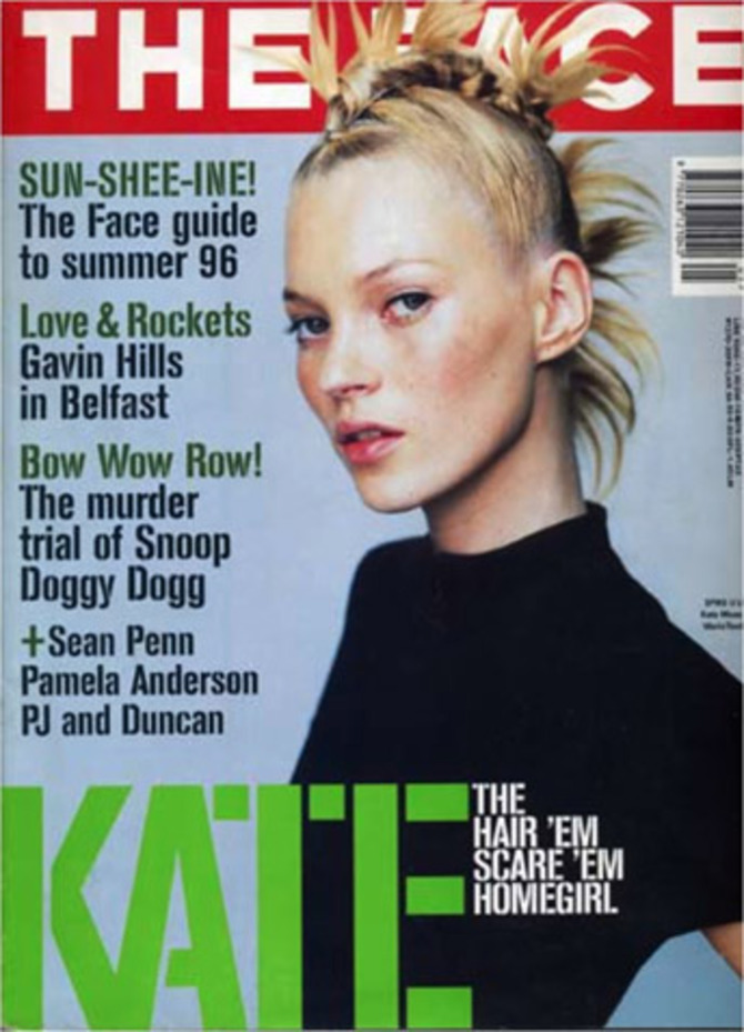 Kate Moss su The Face