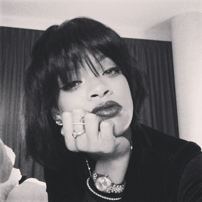 Rihanna su Instagram