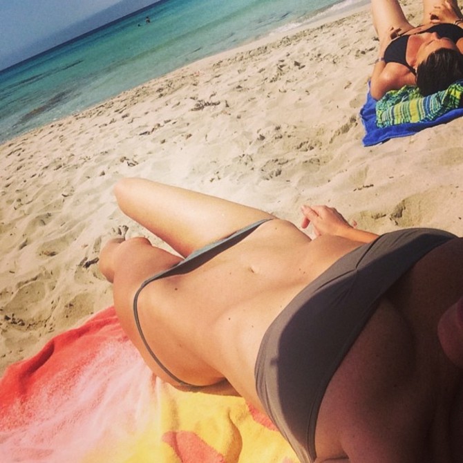 Alessia Marcuzzi in bikini
