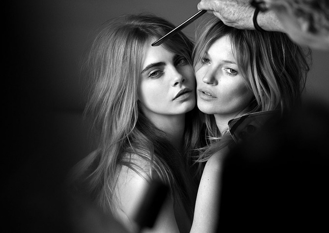 Backstage campagna My Burberry