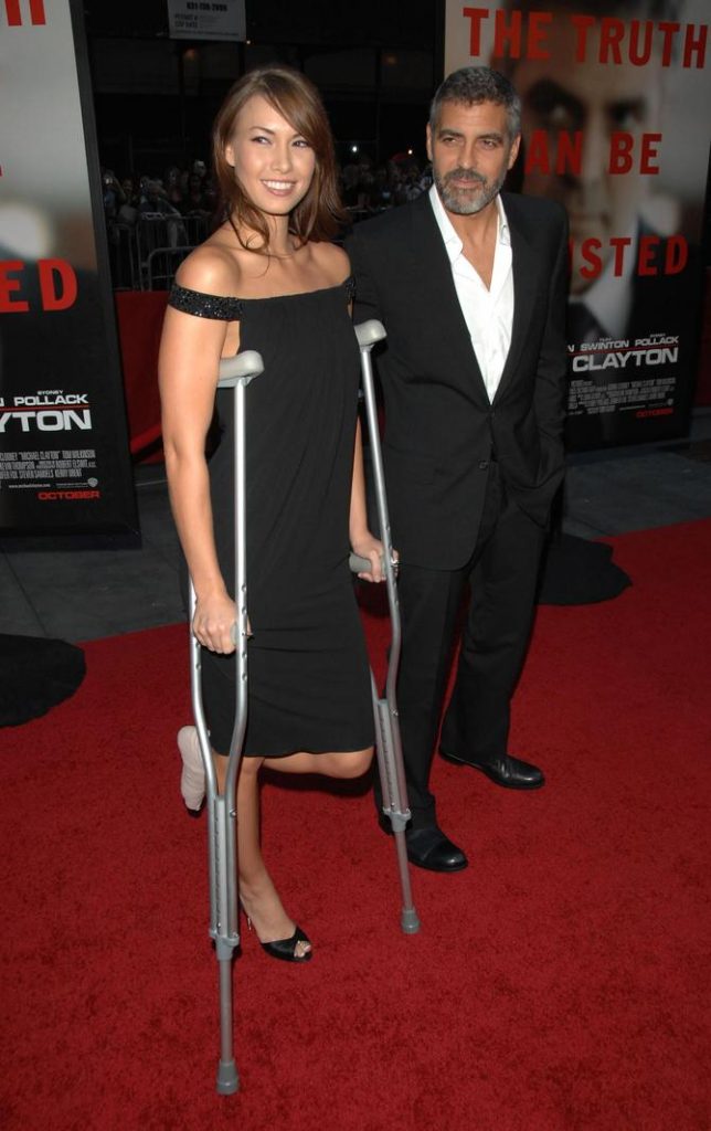 George Clooney e Sarah Larson