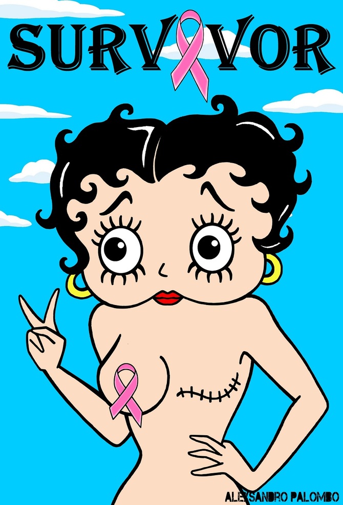 Betty Boop per il cancro al seno