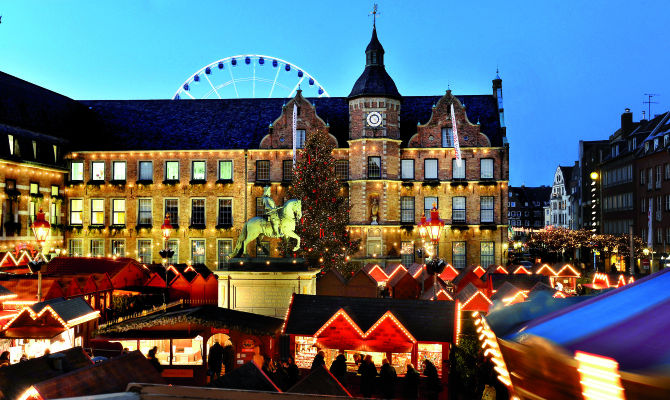 Düsseldorf, sei volte Natale