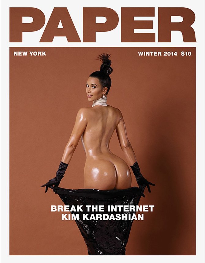 Kim Kardashian per Paper