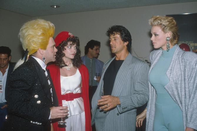 Sylvester Stallone e Brigitte Nielsen