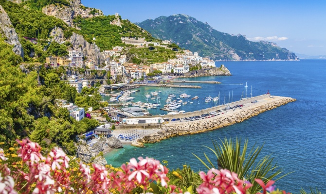 amalfi, positano, Costriera Amalfitana, mare, panorama