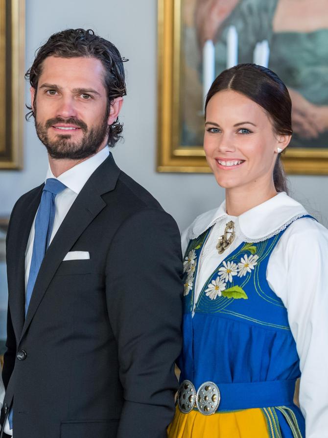 Sofia Hellqvist e Carl Philip di Svezia