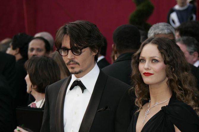 Johnny Depp e Vanessa Paradis