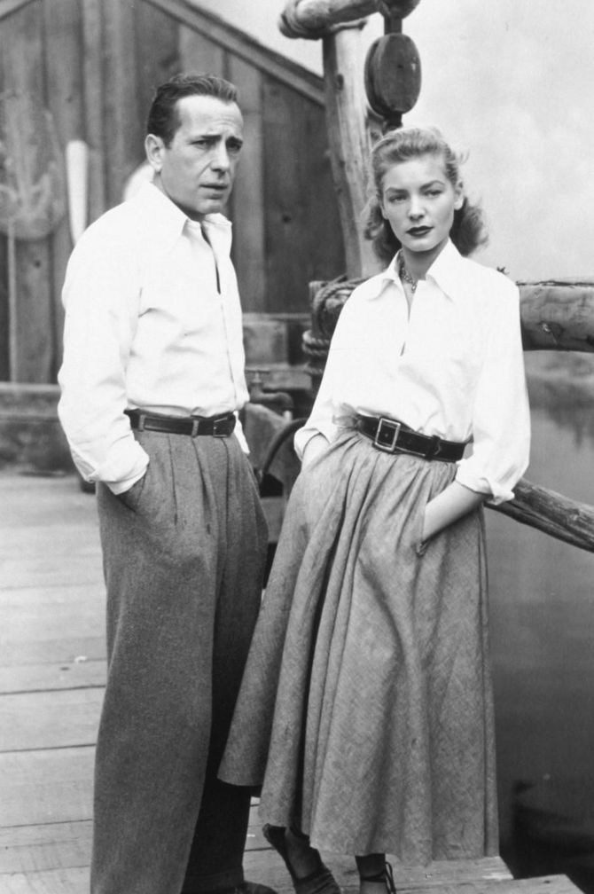 Humphrey Bogart e Lauren Bacall