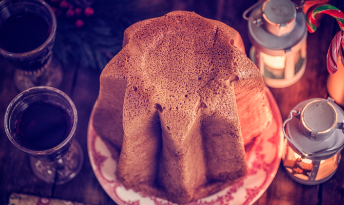 Pandoro homemade in versione vegan