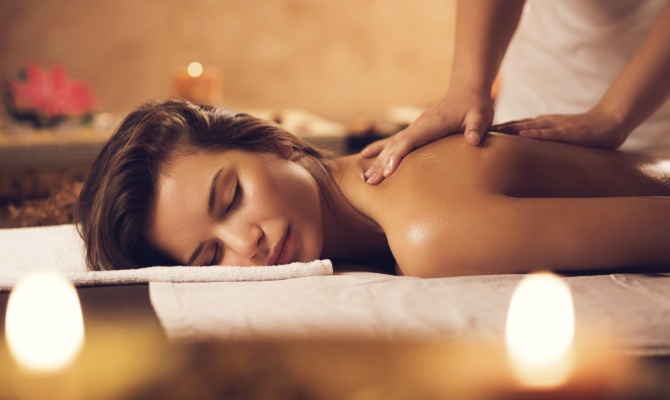 Un massaggio rilassante