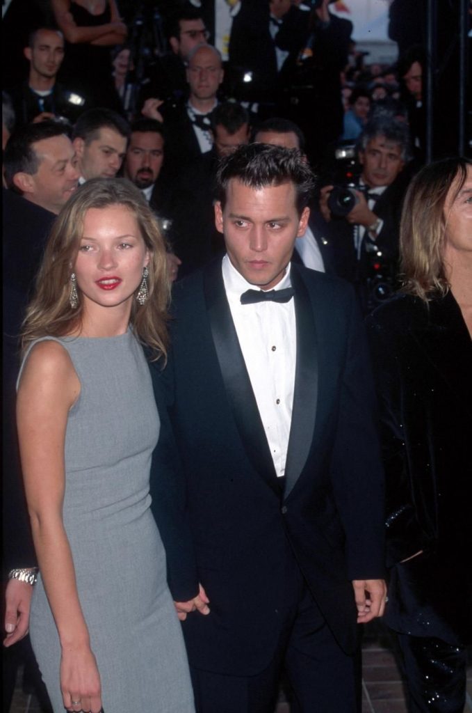 Kate Moss e Johnny Depp